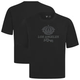 Los Angeles Kings Levelwear Shadow Surge Luxe Signature Knit T-Shirt - Black | NHL discount