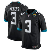 Jakobi Meyers Jacksonville Jaguars Alternate Game Jersey - Black - Nike
