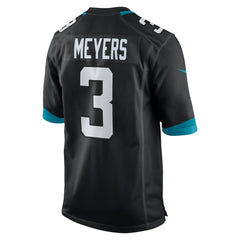 Jakobi Meyers Jacksonville Jaguars Alternate Game Jersey - Black - Nike