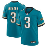 Jakobi Meyers Jacksonville Jaguars Alternate 2 Prowler Throwback Game Jersey - Teal - Nike