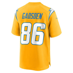 Oronde Gadsden Los Angeles Chargers Alternate Charger Power Game Jersey - Gold - Nike