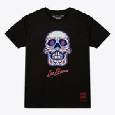 Atlanta Braves Mitchell & Ness Women's Sugar Skull Boxy T-Shirt Outlet