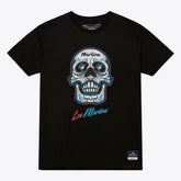Miami Marlins Mitchell & Ness Women's Sugar Skull Boxy T-Shirt Online
