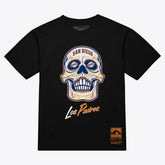 San Diego Padres Mitchell & Ness Women's Sugar Skull Boxy T-Shirt for sale