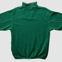 New York Jets Majestic 2000s 1/4 Zip Sweatshirt - Green Vintage - Fanatics