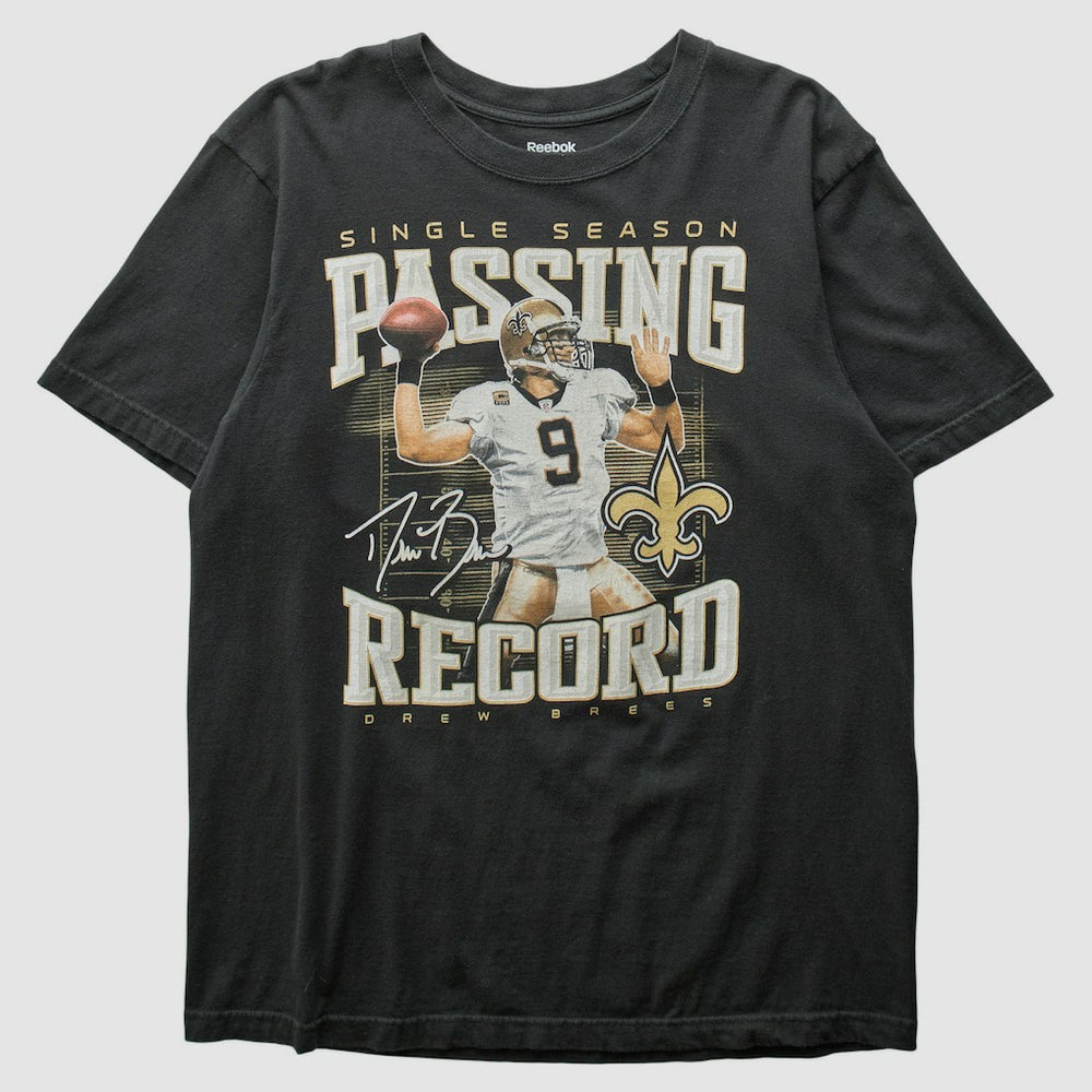 New Orleans Saints Reebok 2010s T-shirt - Black Vintage - Fanatics