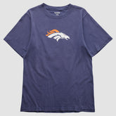 Denver Broncos Reebok 2000s T-shirt - Navy Vintage - Fanatics