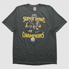 Pittsburgh Steelers NFL 2009 T-shirt - Charcoal Vintage - Fanatics