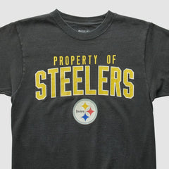 Pittsburgh Steelers Reebok 2010s T-shirt - Black Vintage - Fanatics
