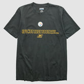 Pittsburgh Steelers Reebok 2000s T-shirt - Black Vintage - Fanatics