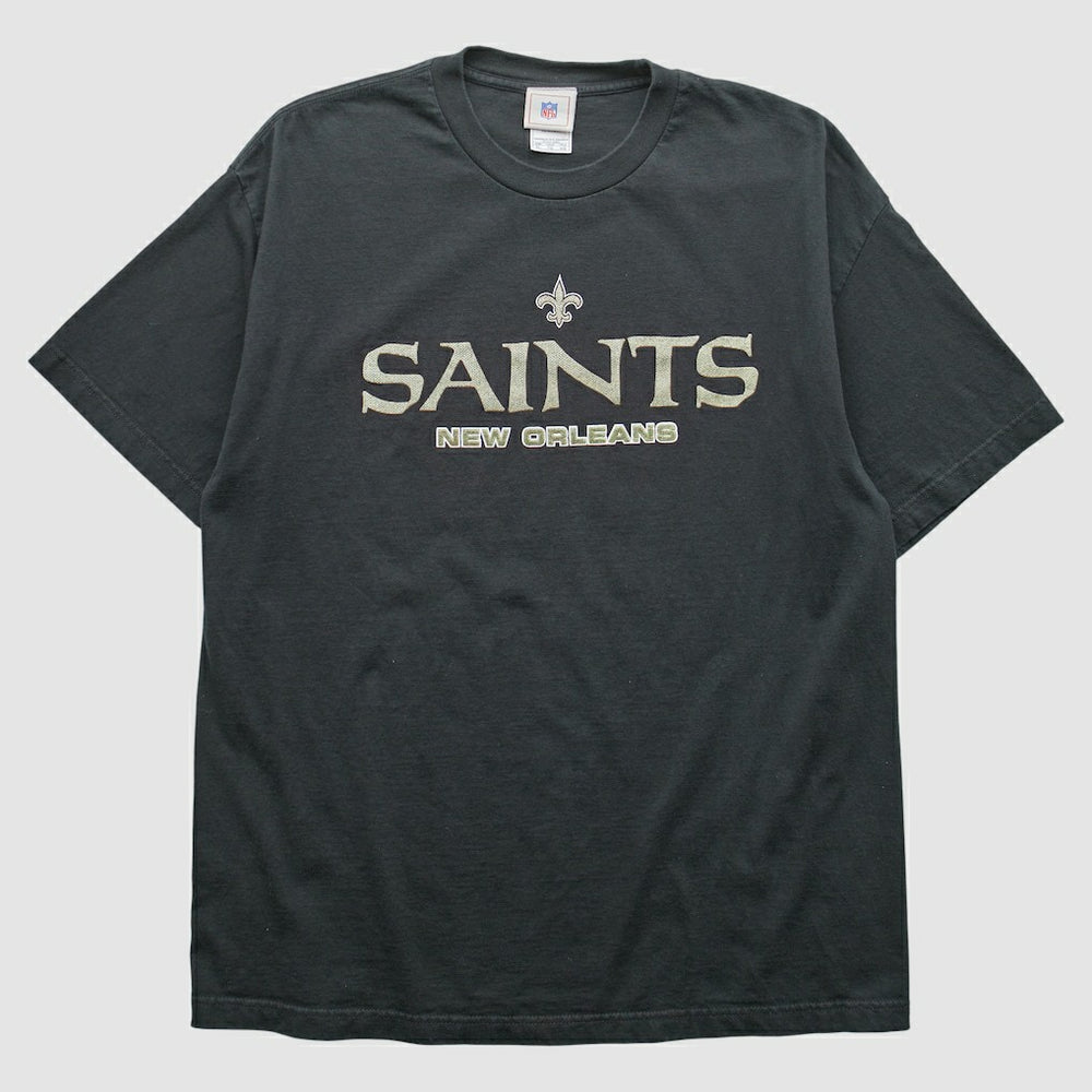New Orleans Saints NFL 2000s T-shirt - Black Vintage - Fanatics