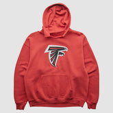 Atlanta Falcons 2000s Hooded Pullover Sweatshirt - Red Vintage - Fanatics