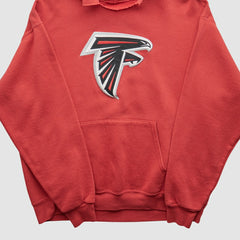 Atlanta Falcons 2000s Hooded Pullover Sweatshirt - Red Vintage - Fanatics