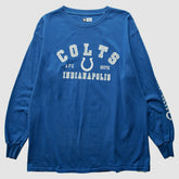 Indianapolis Colts NFL 2000s Long Sleeve T-shirt - Blue Vintage - Fanatics
