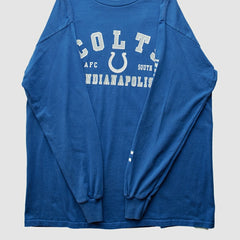 Indianapolis Colts NFL 2000s Long Sleeve T-shirt - Blue Vintage - Fanatics