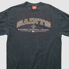 New Orleans Saints NFL 2000s Long Sleeve T-shirt - Black Vintage - Fanatics
