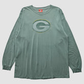 Green Bay Packers 2000s Long Sleeve T-shirt - Green Vintage - Fanatics