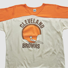 Cleveland Browns The Knits 80s T-shirt - White Vintage - Fanatics