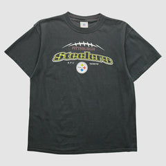Pittsburgh Steelers 2000s T-shirt - Black Vintage - Fanatics
