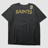 New Orleans Saints 2000s T-shirt - Black Vintage - Fanatics