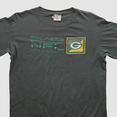 Green Bay Packers NFL 2000s Long Sleeve T-shirt - Charcoal Vintage - Fanatics