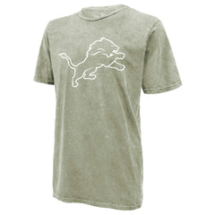 Jahmyr Gibbs Detroit Lions Majestic Threads Mineral Wash Name & Number T-Shirt - Moss Green - NFL
