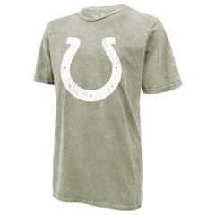 Tyler Warren Indianapolis Colts Majestic Threads Mineral Wash Name & Number T-Shirt - Moss Green - NFL