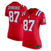 Rob Gronkowski New England Patriots Women's Alternate Retired Player Game Jersey - Red - Nike