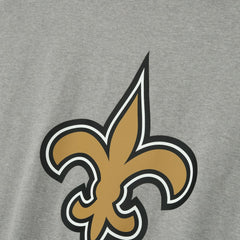 New Orleans Saints Fear of God x NFL Unisex 3/4-Sleeve T-Shirt - Heather Gray - NFL