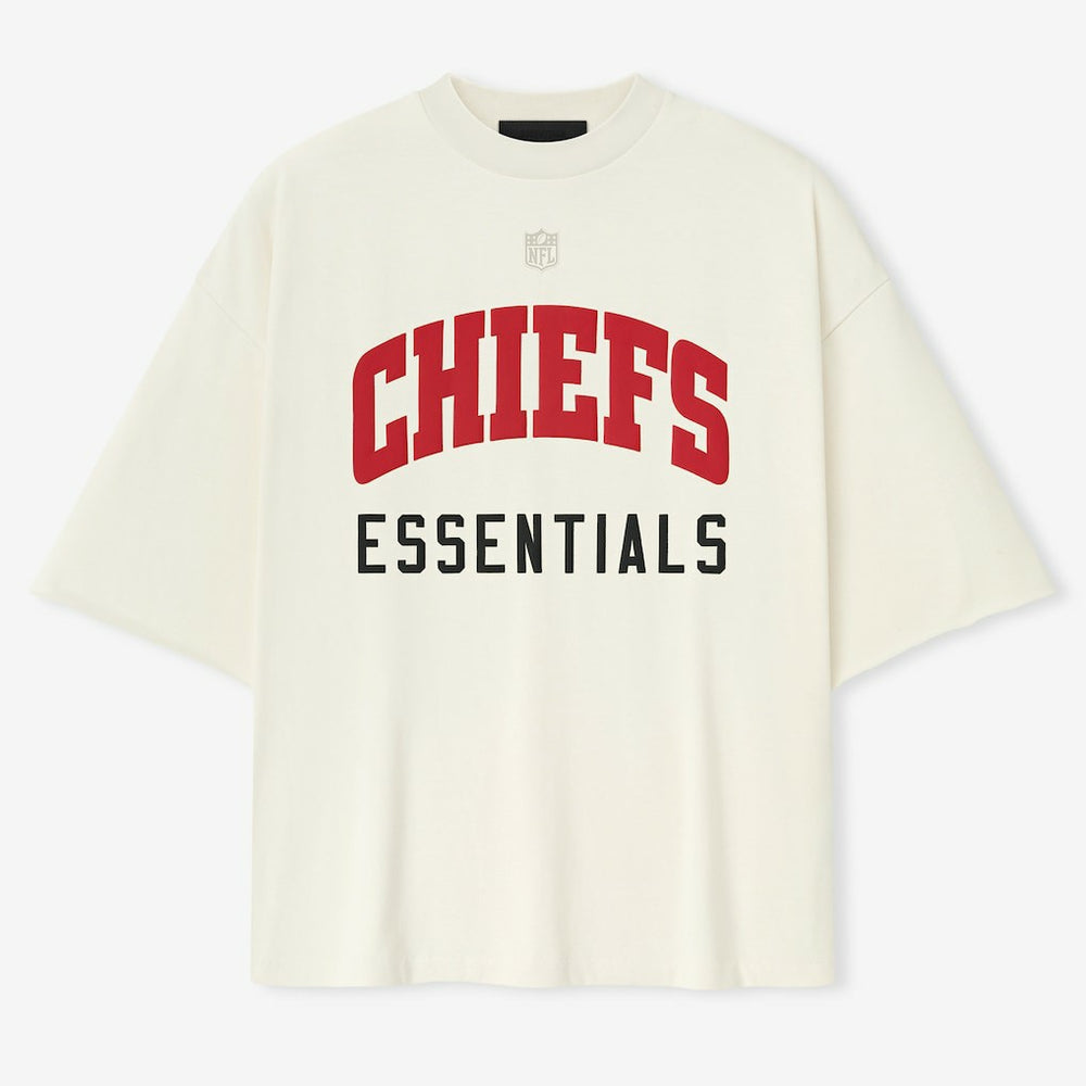 Kansas City Chiefs Fear of God x NFL Unisex 3/4-Sleeve T-Shirt - Cream - NFL