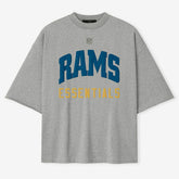 Los Angeles Rams Fear of God x NFL Unisex 3/4-Sleeve T-Shirt - Heather Gray - NFL