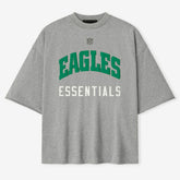 Philadelphia Eagles Fear of God x NFL Unisex 3/4-Sleeve T-Shirt - Heather Gray - NFL