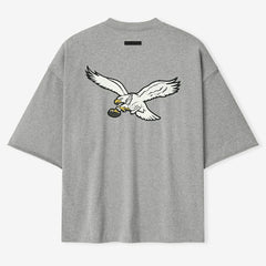 Philadelphia Eagles Fear of God x NFL Unisex 3/4-Sleeve T-Shirt - Heather Gray - NFL