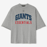 New York Giants Fear of God x NFL Unisex 3/4-Sleeve T-Shirt - Heather Gray - NFL