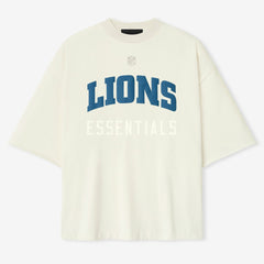 Detroit Lions Fear of God x NFL Unisex 3/4-Sleeve T-Shirt - Cream - NFL