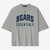 Chicago Bears Fear of God x NFL Unisex 3/4-Sleeve T-Shirt - Heather Gray - NFL