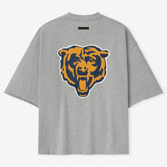 Chicago Bears Fear of God x NFL Unisex 3/4-Sleeve T-Shirt - Heather Gray - NFL