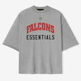 Atlanta Falcons Fear of God x NFL Unisex 3/4-Sleeve T-Shirt - Heather Gray - NFL