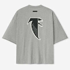 Atlanta Falcons Fear of God x NFL Unisex 3/4-Sleeve T-Shirt - Heather Gray - NFL