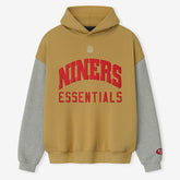 San Francisco 49ers Fear of God x NFL Unisex Sport Hoodie - Gold/Heather Gray - NFL
