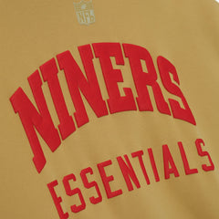 San Francisco 49ers Fear of God x NFL Unisex Sport Hoodie - Gold/Heather Gray - NFL