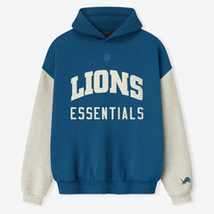Detroit Lions Fear of God x NFL Unisex Sport Hoodie - Blue/Heather Gray - NFL