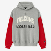 Atlanta Falcons Fear of God x NFL Unisex Sport Hoodie - Heather Gray/Red - NFL