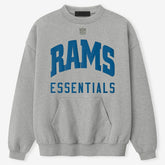 Los Angeles Rams Fear of God x NFL Unisex Sport Sweatshirt - Heather Gray - NFL