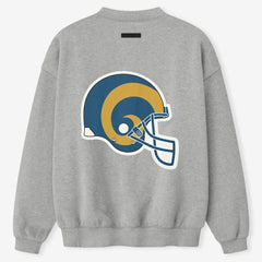 Los Angeles Rams Fear of God x NFL Unisex Sport Sweatshirt - Heather Gray - NFL