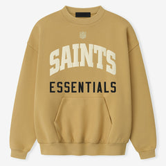 New Orleans Saints Fear of God x NFL Unisex Sport Sweatshirt - Gold - NFL