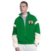 Boston Celtics Starter The Gust Full-Zip Hooded Jacket Green