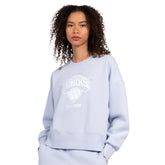 New York Knicks Starter Women's Pastel Boxy Sweatshirt Light Blue