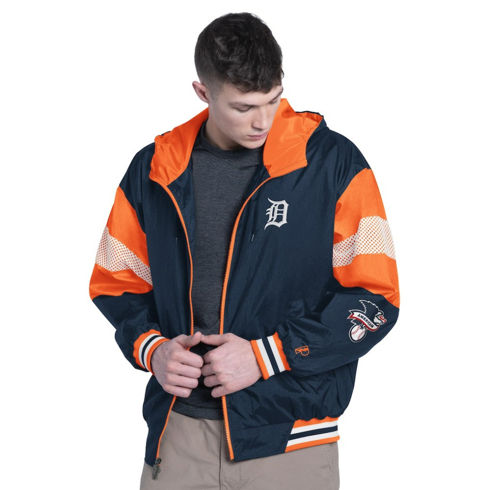 Detroit Tigers Pro Player Legacy Lightweight Full-Zip Hooded Jacket for sale