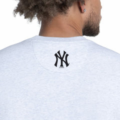 New York Yankees Starter Face of Ice Blue French Terry Sweatshirt Outlet